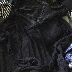 Cute and super soft crop tee hoodie